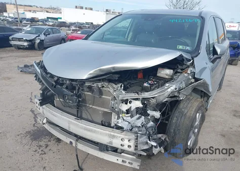 2022 Toyota Sienna Xle из США, поврежденный, VIN 5TDYSKFC7NS071873